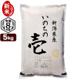 新米入荷 令和8年産 新潟産 いのちの壱 5kg 米