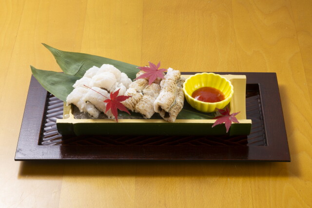 はも鍋　盛り付け