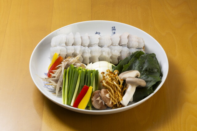 はも鍋　盛り付け１