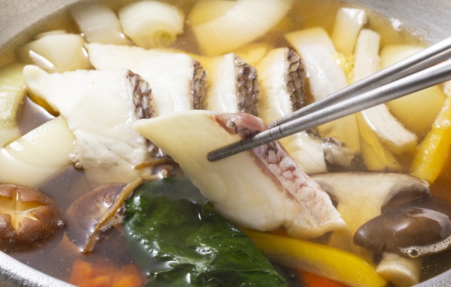 ほっこり鯛鍋　寄り