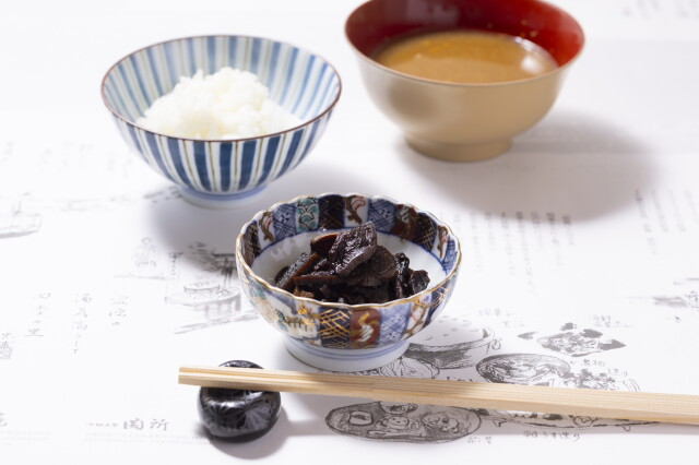 はりはりちりめん山椒　料理