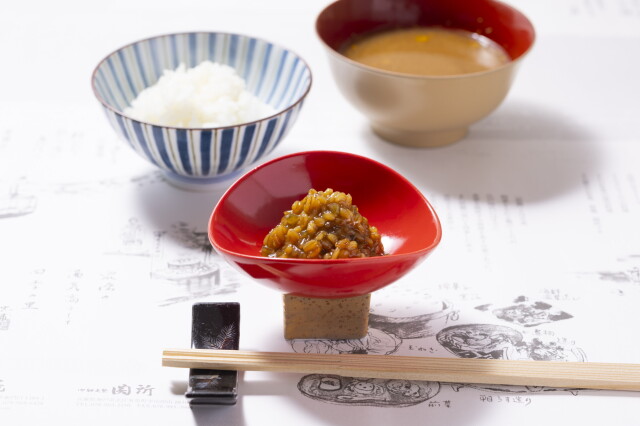 金山寺わさび　料理