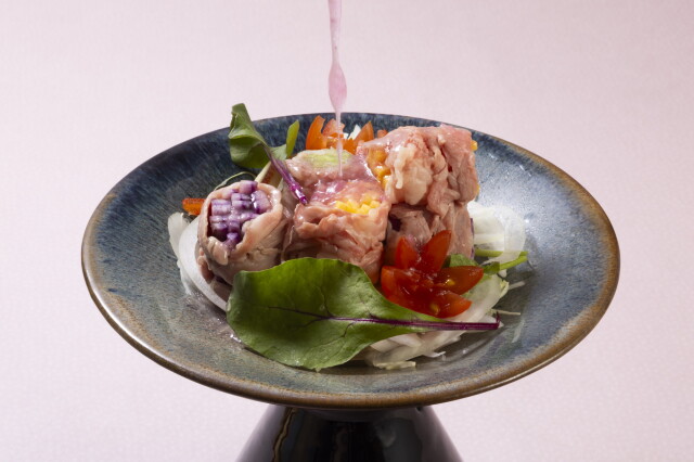 桜ドレッシング（ローストビーフサラダ）