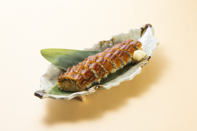 鰻の棒寿司　中身