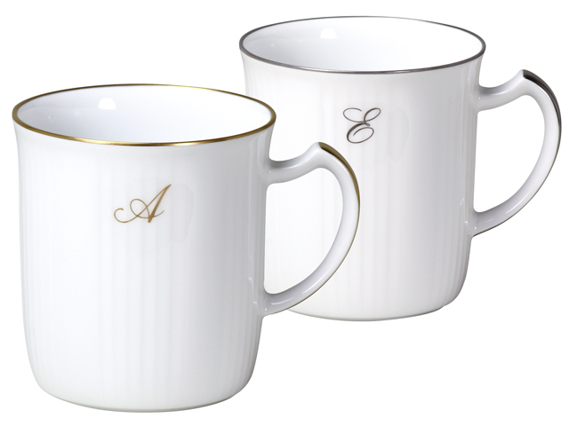 直営店限定＞ゴールド＆プラチナライン マグペアセット