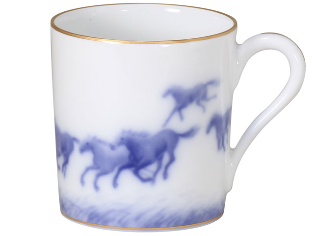 直営店限定＞岡染め うまくゆく マグ