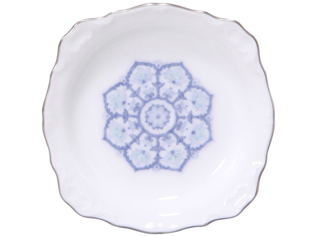 技法シリーズ「呉須正倉院」 10cmレリーフ小皿