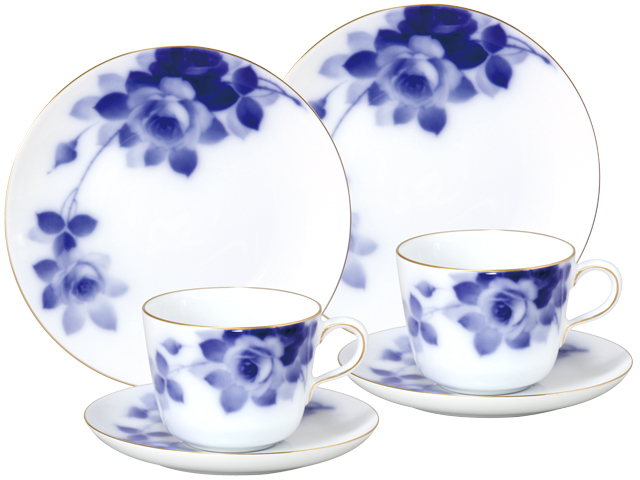 ＜直営店限定＞ブルーローズ（8011）　カフェスペシャルペアセット