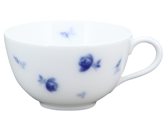 青と白の花柄スープカップ 青と白の花柄スープカップ - メルカリ