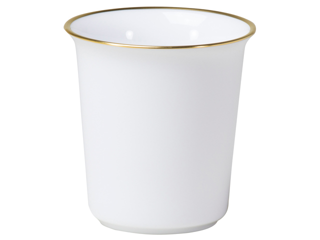 大倉ゴールドラインポット（小） 大倉陶園］ゴールドライン