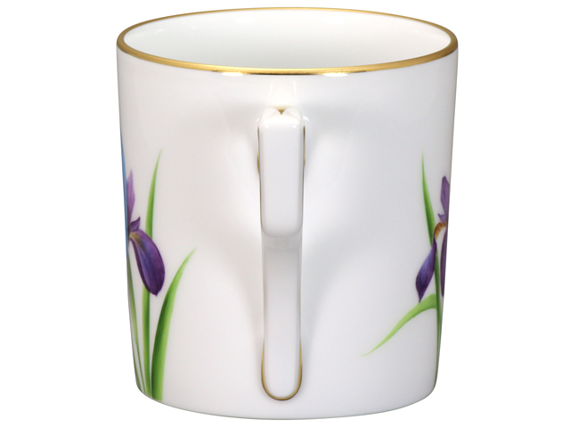 直営店限定＞【手描き】カワセミとあやめ マグ