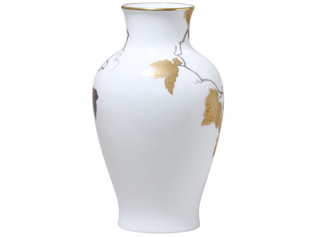 金蝕ぶどう 28cm花器 