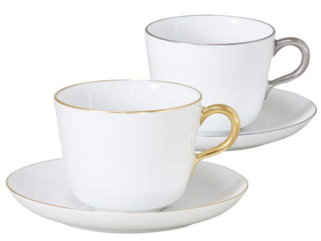 新　ペア・モーニングカップ＆ソーサー