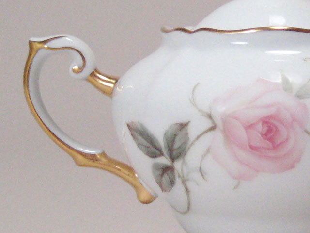 フェアリーローズ　シュガーポット　絵柄部分