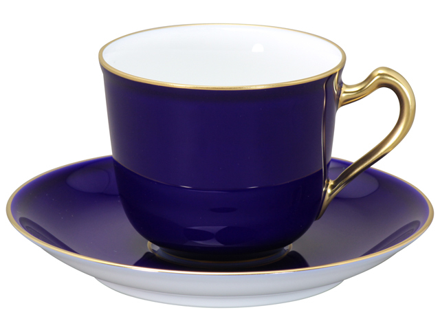 <直営店限定> 瑠璃 コーヒーカップ&ソーサー