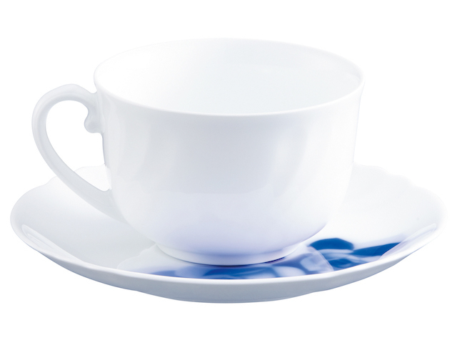 カップ薔薇予約分 大倉陶園100周年記念ブルーローズ カップ＆ソーサー