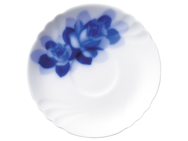 ブルーローズジャネット モーニングカップ＆ソーサー