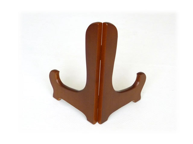 大倉陶園　木製皿立（直径20cm前後用） 裏側