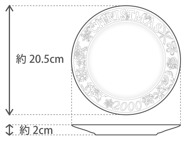 リモージュ ROCHARD クリスマス プレート 2枚 金彩 手描き 飾り皿 リモージュ ROCHARD クリスマス プレート 2枚 金彩 手描き 飾り皿
