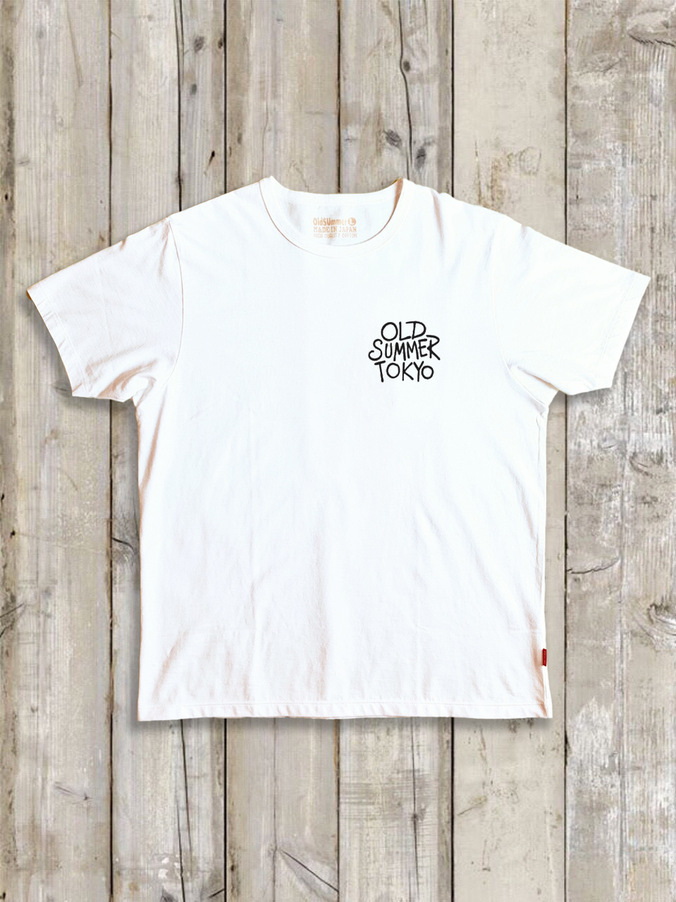 クルーネックTシャツ（ワンポイント・OLDSUMMER TOKYO）