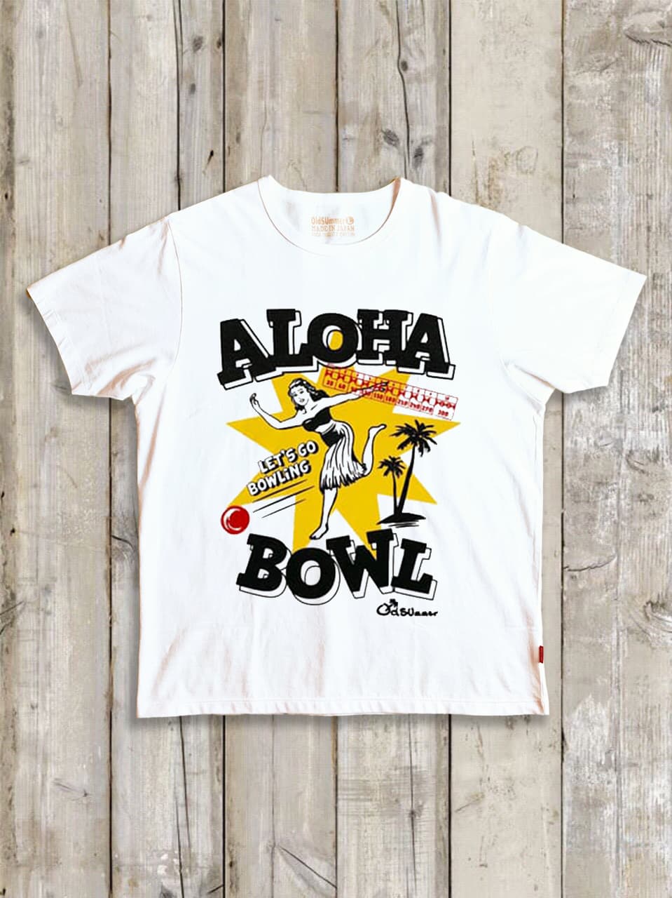 クルーネックTシャツ（ALOHA BOWLING）