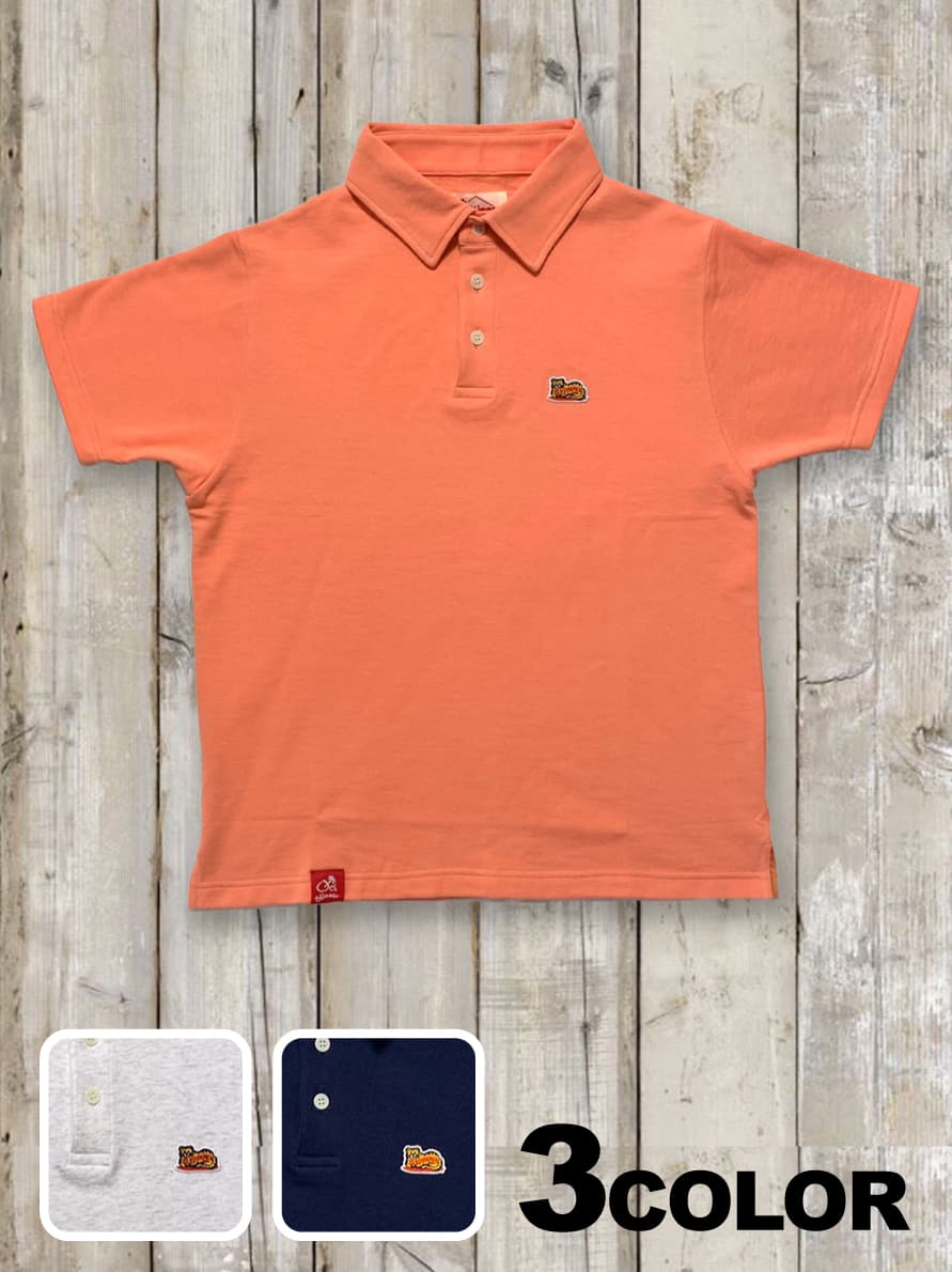 ポロシャツ（タイガーワッペン）