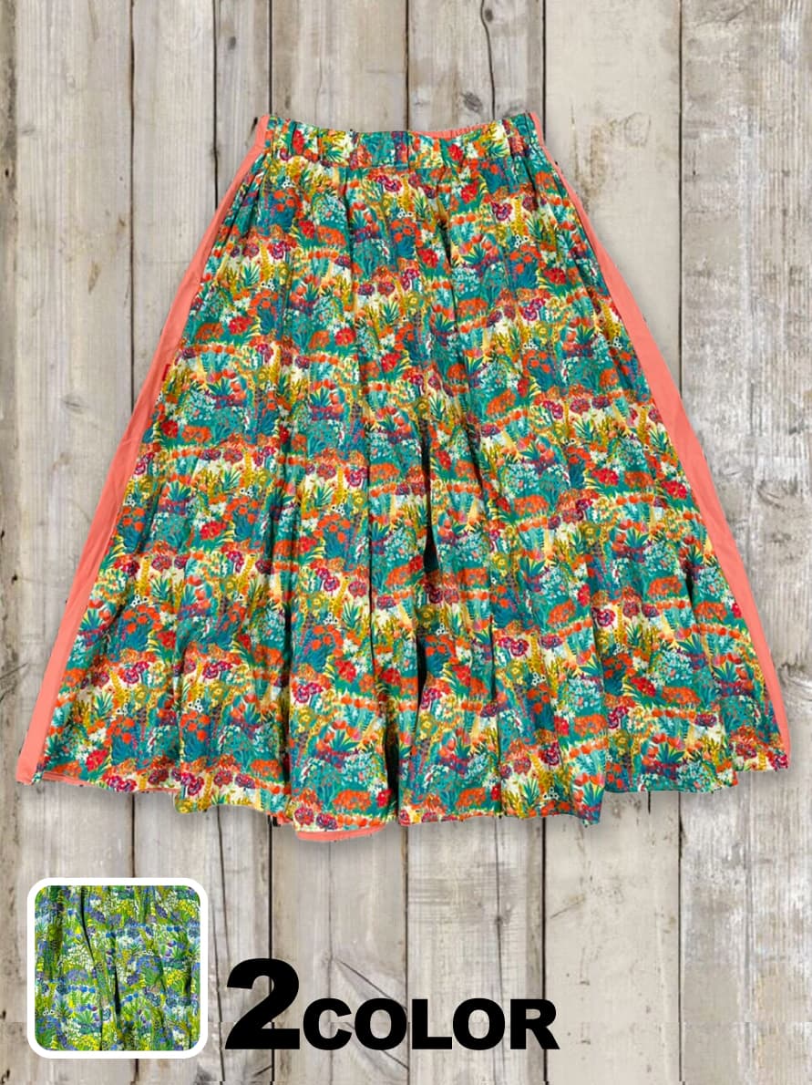 フラワースイッチングスカート