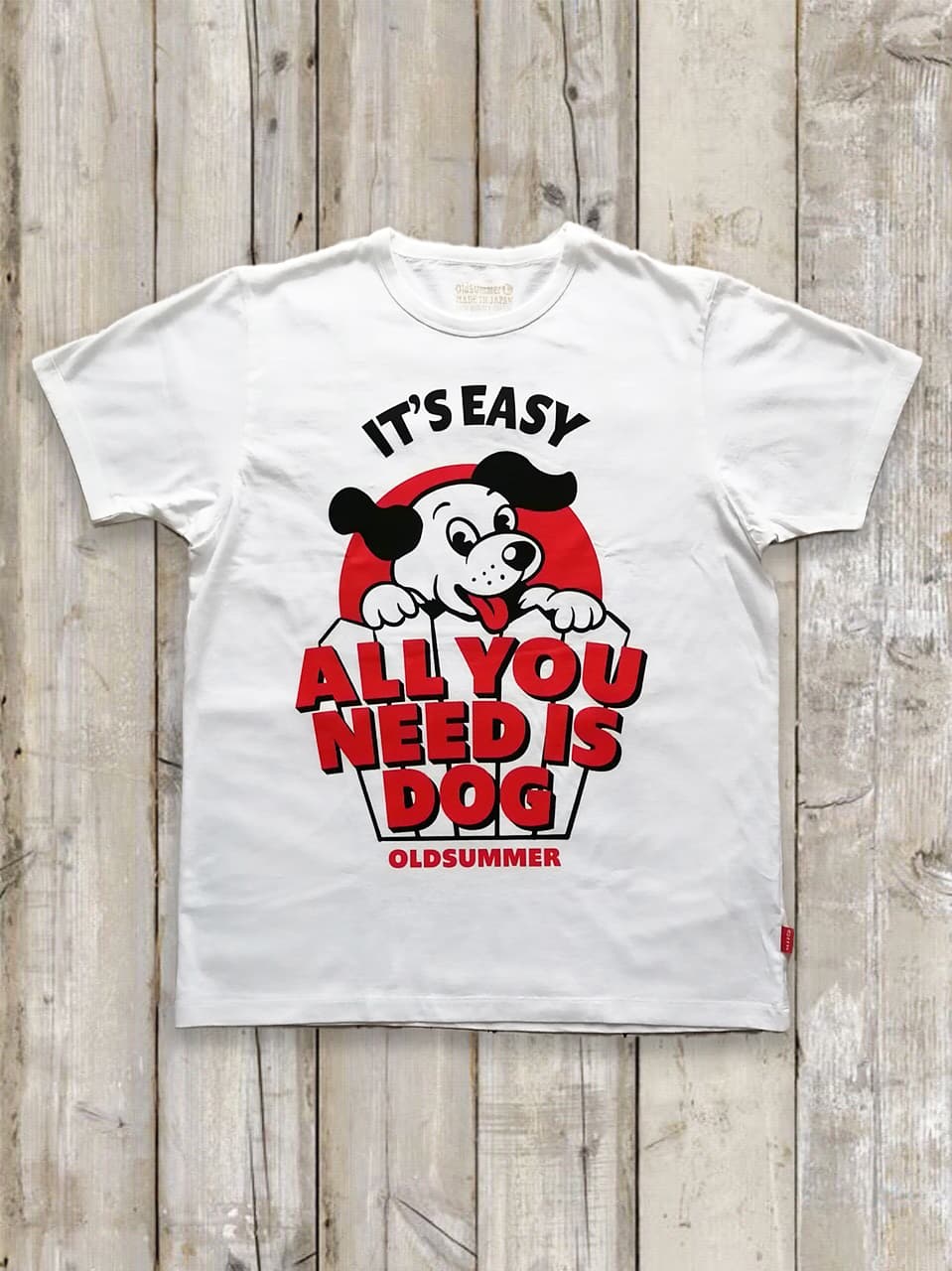 クルーネックTシャツ（BOW WOW DOG）