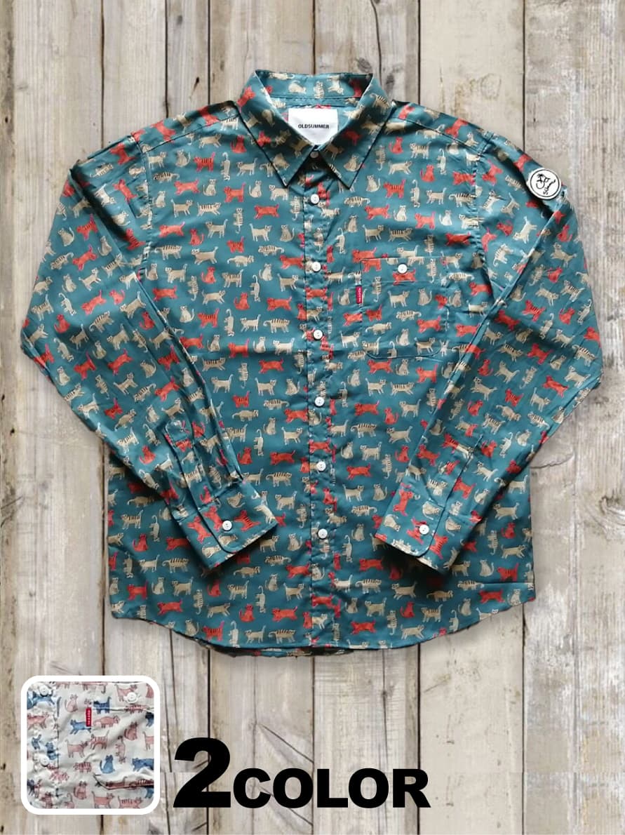 猫ちゃんシャツ