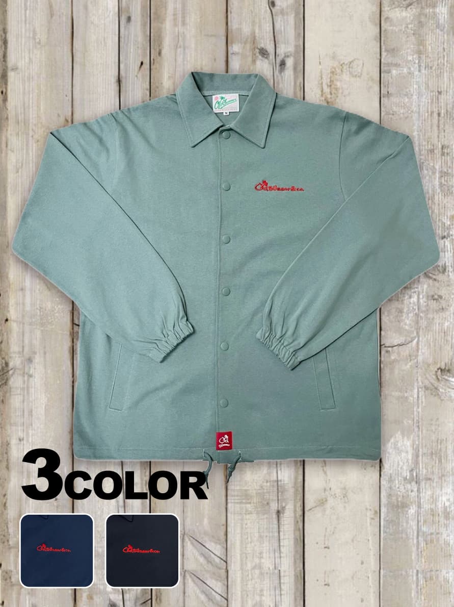 オルサマスウェットライトコーチジャケット