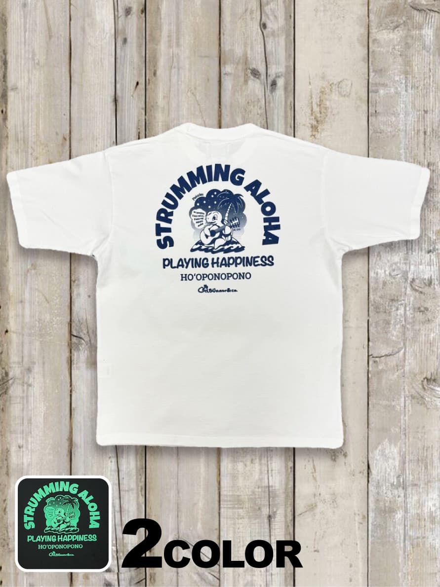 オルくんホオポノポノギターTシャツ