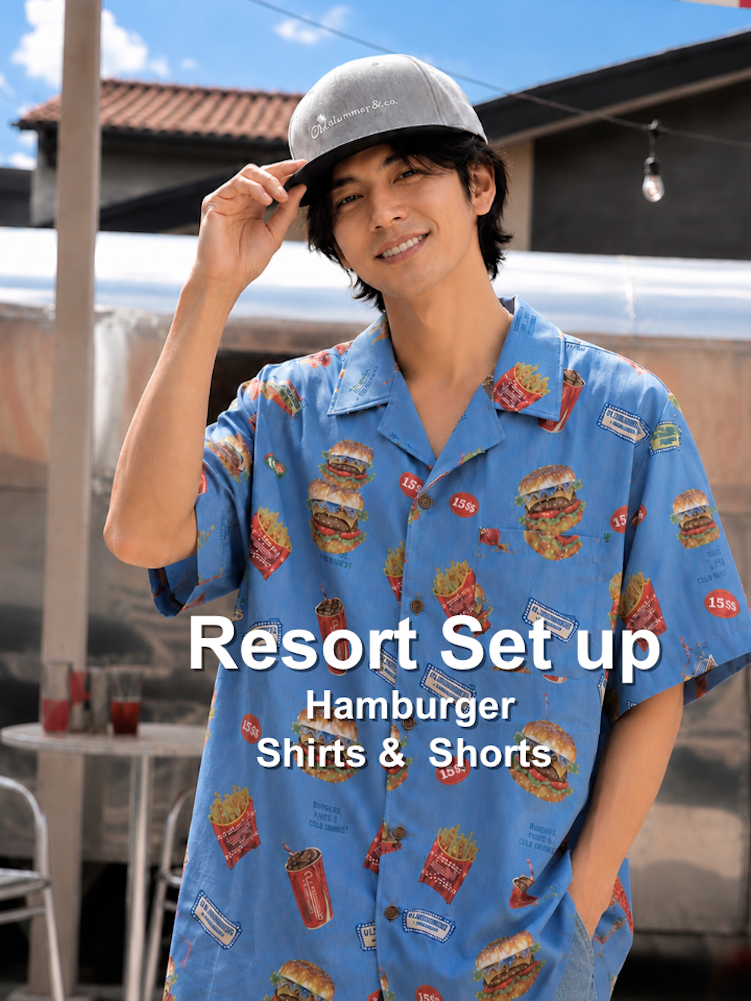リゾートセットアップ（ハンバーガー）