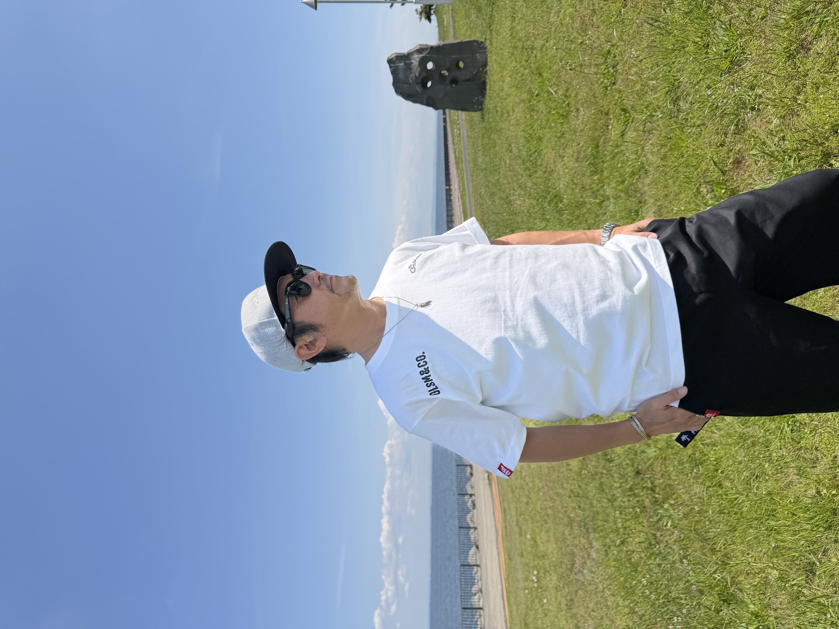OLSMステンシルTシャツ