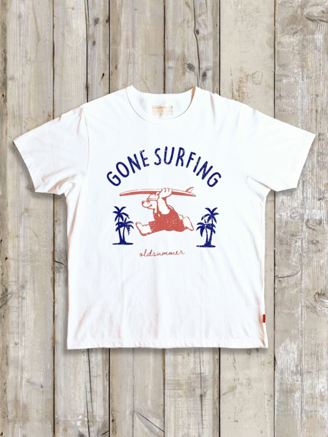 クルーネックTシャツ（GONE SURFING）