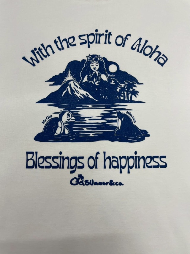 女神ペレとオルくんサマーちゃんTシャツ