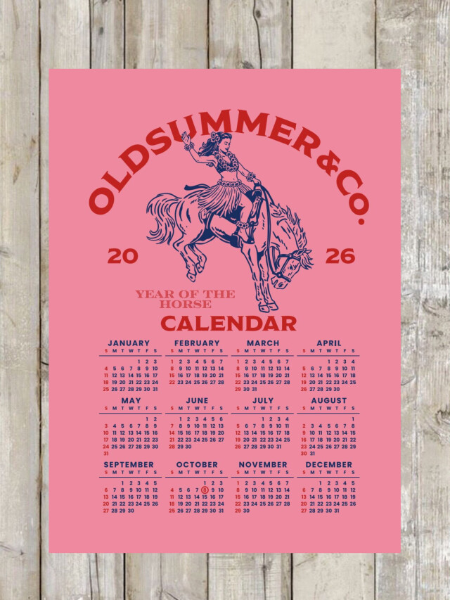 オールドサマーカレンダー2026