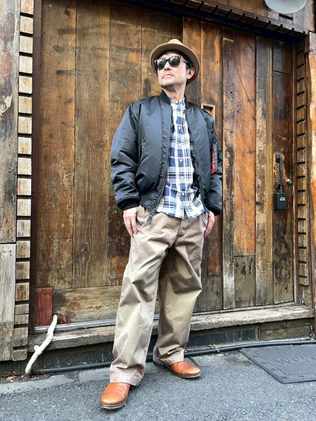 【ALPHA INDUSTRIES】リバーシブルMA-1
