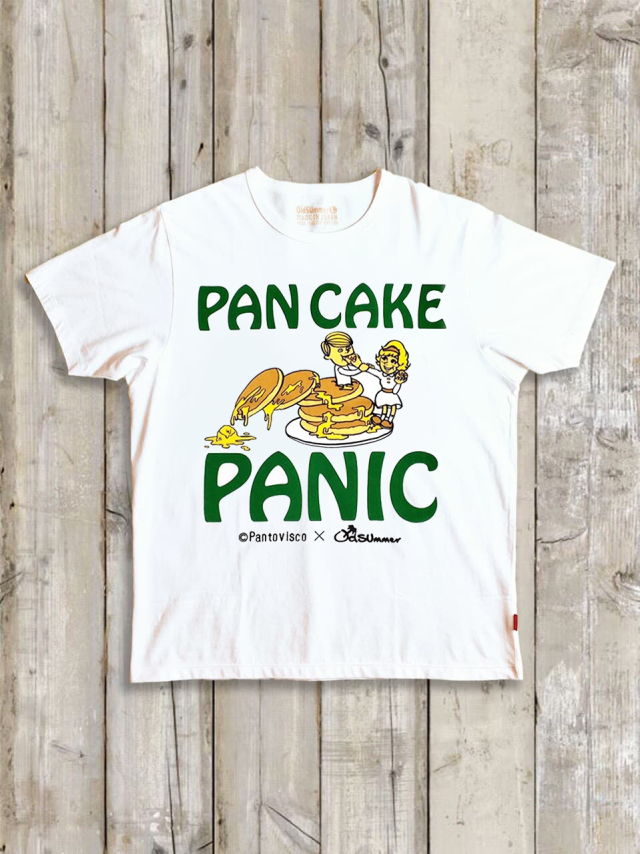 クルーネックTシャツ（パンケーキパニック）