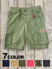 ヴィンテージ加工 ハーフカーゴパンツ