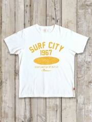 クルーネックTシャツ（SURF CITY）
