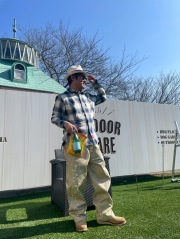 オルサマロゴステッチオンブレシャツ