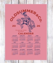 オールドサマーカレンダー2026