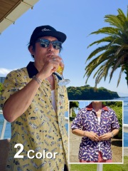 アロハクレリックシャツ(キャンディー)