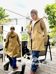 【受注販売】M-51 Rebuild コットンミリタリージャケット