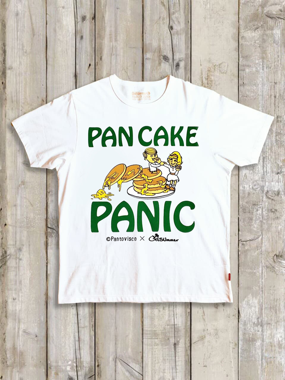 クルーネックTシャツ（パンケーキパニック）