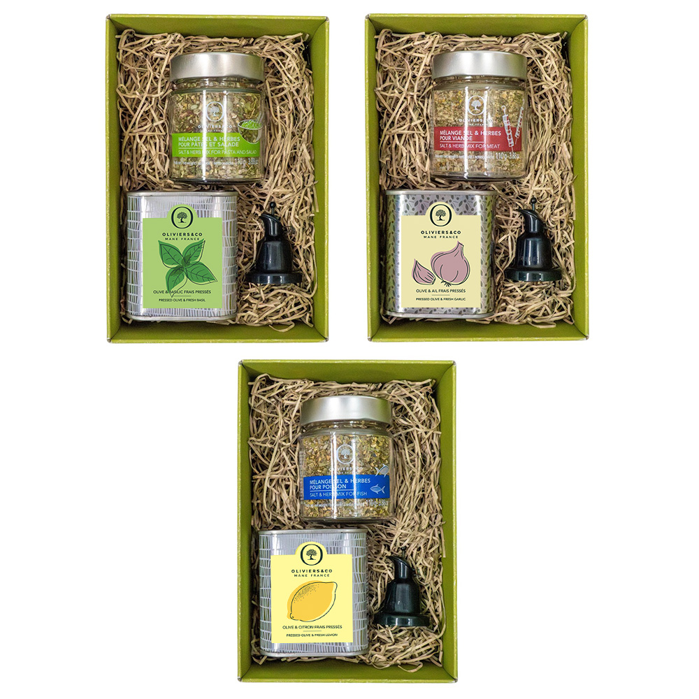 アロマティックオリーブオイル＆ハーブソルト