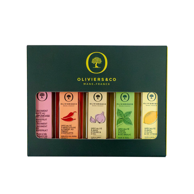 【期間限定】アロマティックオリーブオイル＆ビネガー 20ml 5本セット C