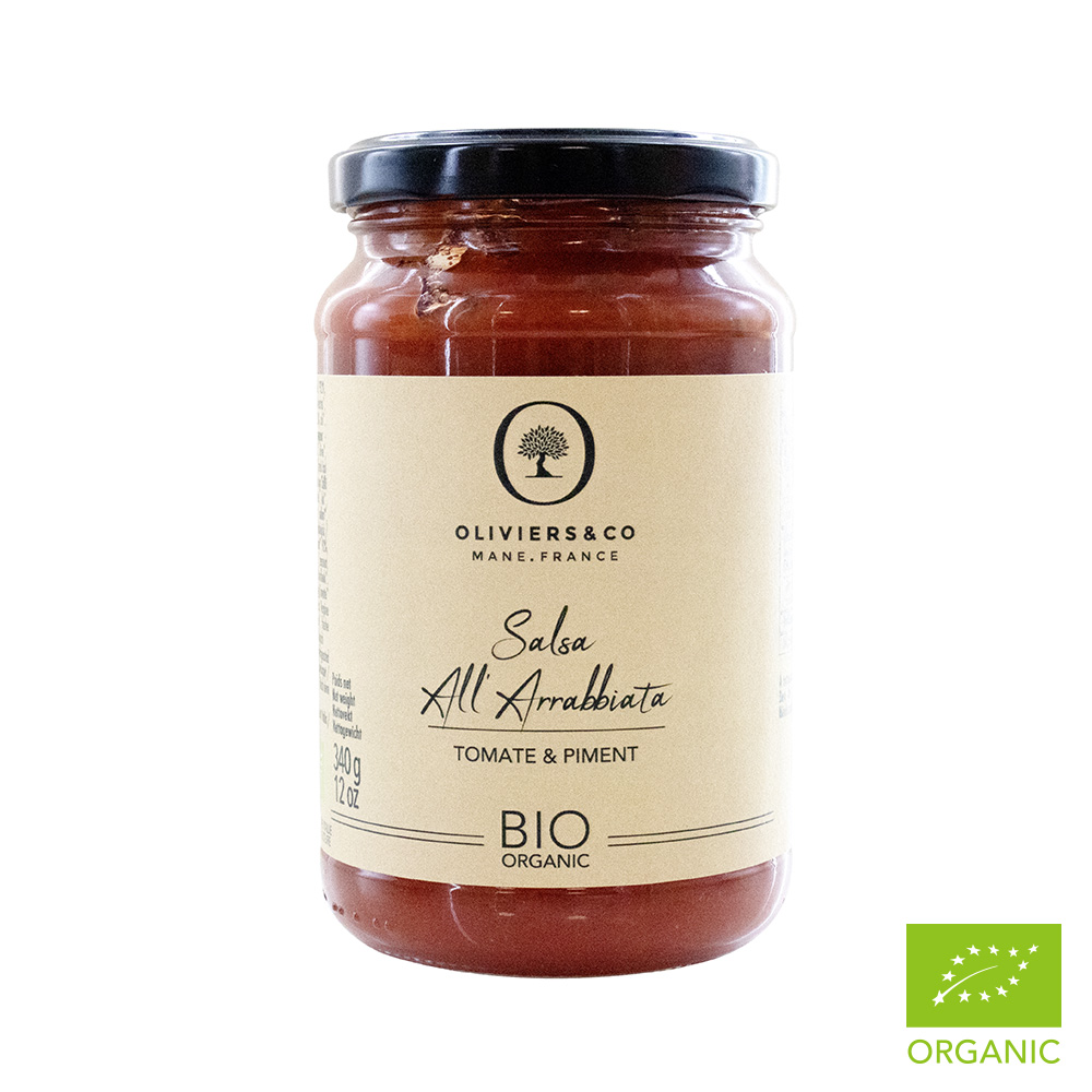 BIO サルサアラビアータソース 340g