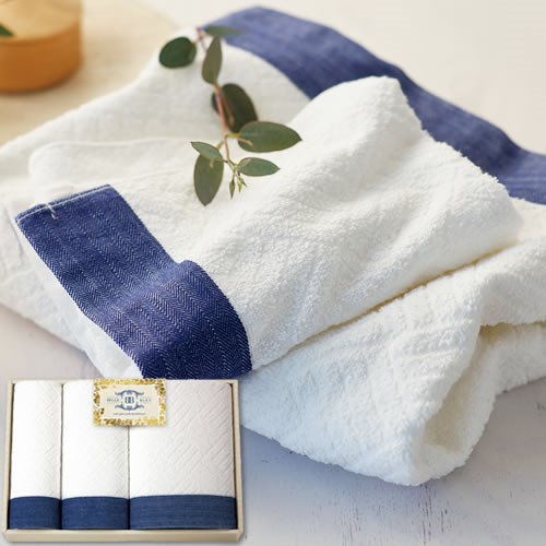 【送料無料】BELLE BLEU ベルブルー 日本製 タオルセット(60050)