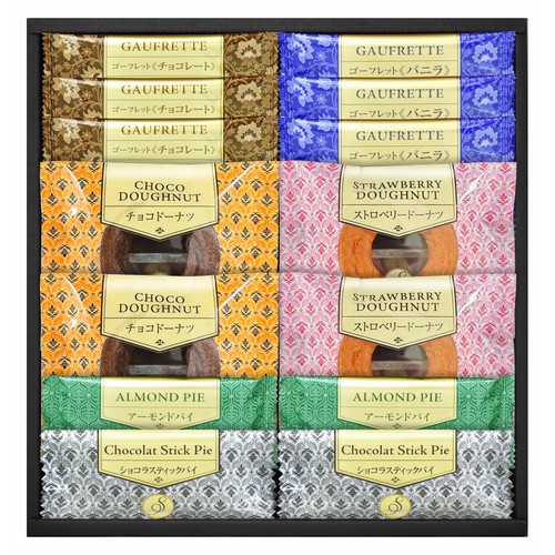 【送料無料】Senjudouゴーフレット・焼ドーナツ スイーツセレクト (2517-03 )